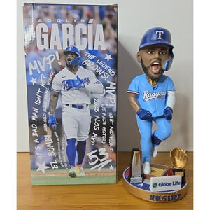 Adolis Garcia ALCS MVP & Gold Glove Texas Rangers SGA Bobblehead 5/28/24